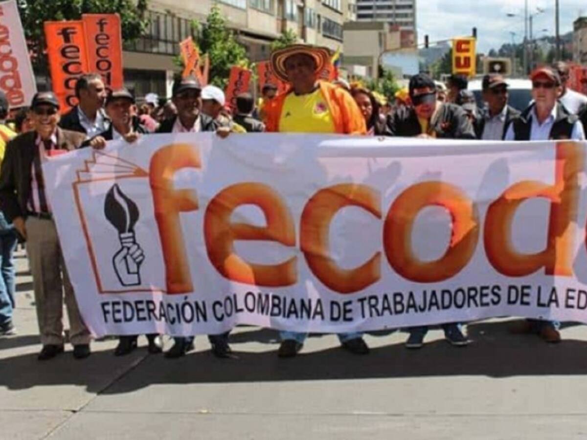 Fecode pide a gobierno tenerlos en cuenta en proyecto de bono por retiro voluntario