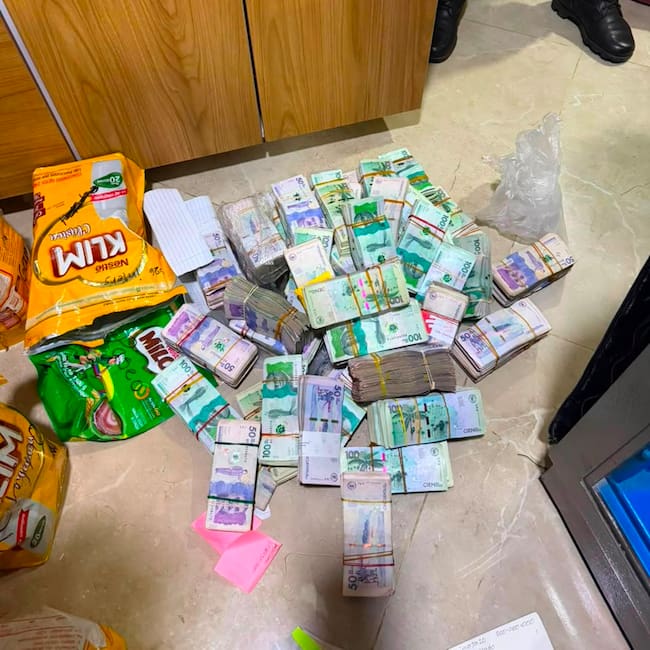 Jefe de finanzas del Clan del Golfo ofreció $500 millones a teniente para evitar su captura. Foto suministrada