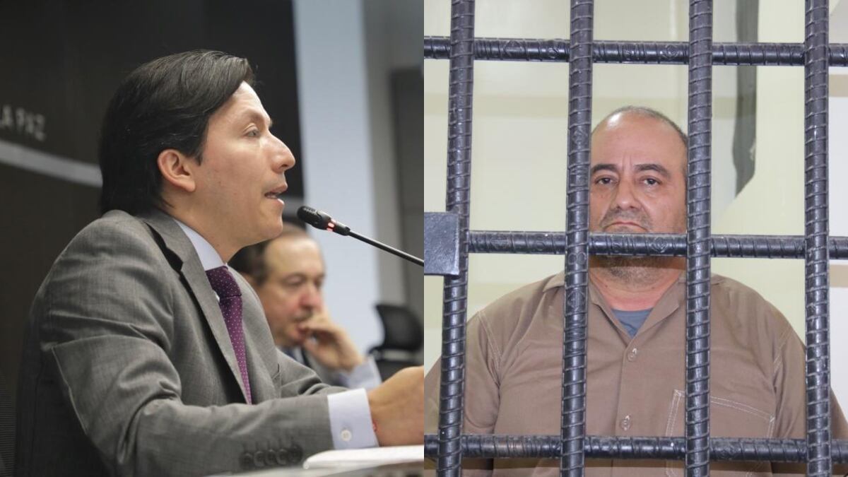 Magistrado de la JEP, alias 'Otoniel'. Fotos: JEP - Colprensa