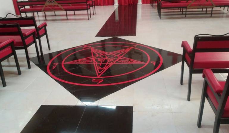 El templo de adoración del demonio han generado polémica en Quindío