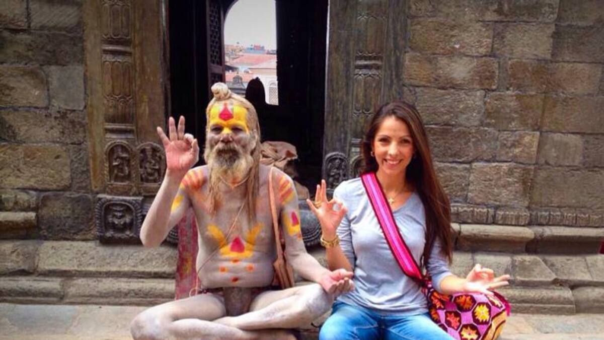 Una colombiana en Oriente