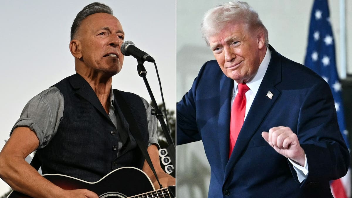 “Parece una ciruela pasa reseca”: Trump invita a boicotear gira de conciertos de Bruce Springsteen