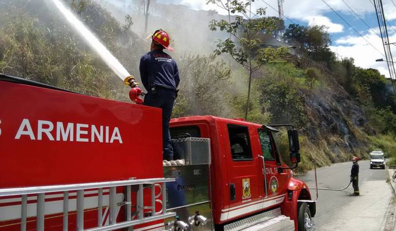 A la fecha se han registrado 2 incendios forestales y 31 quemas en el Quindío.