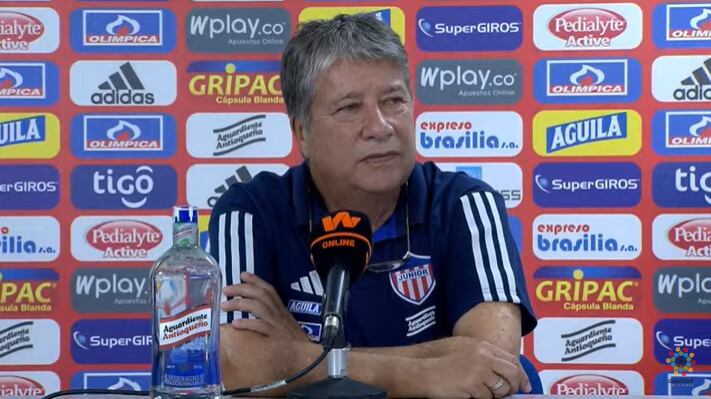 Hernán Darío 'Bolillo' Gómez en rueda de prensa / Captura de pantalla