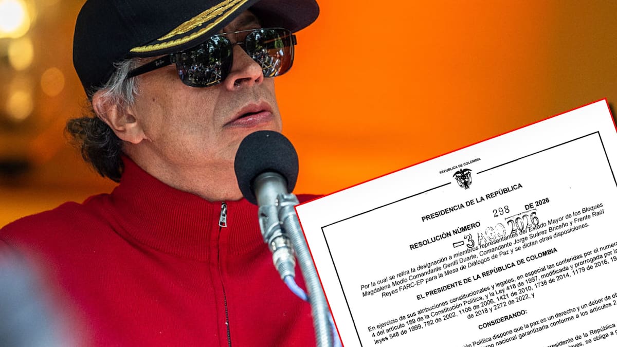 Gobierno Petro retiró a siete jefes de las disidencias de alias ‘Calarcá’ de la mesa de diálogos