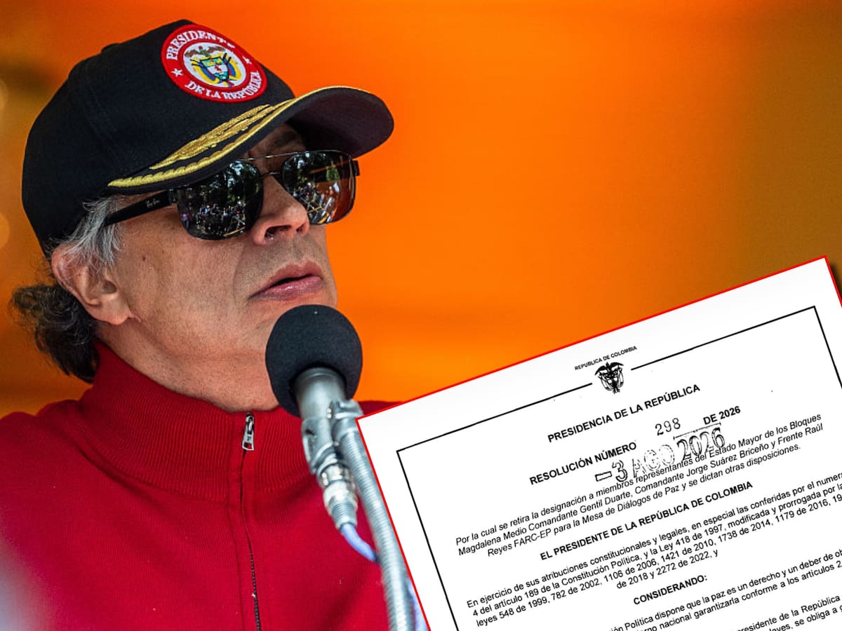 Gobierno Petro retiró a siete jefes de las disidencias de alias ‘Calarcá’ de la mesa de diálogos