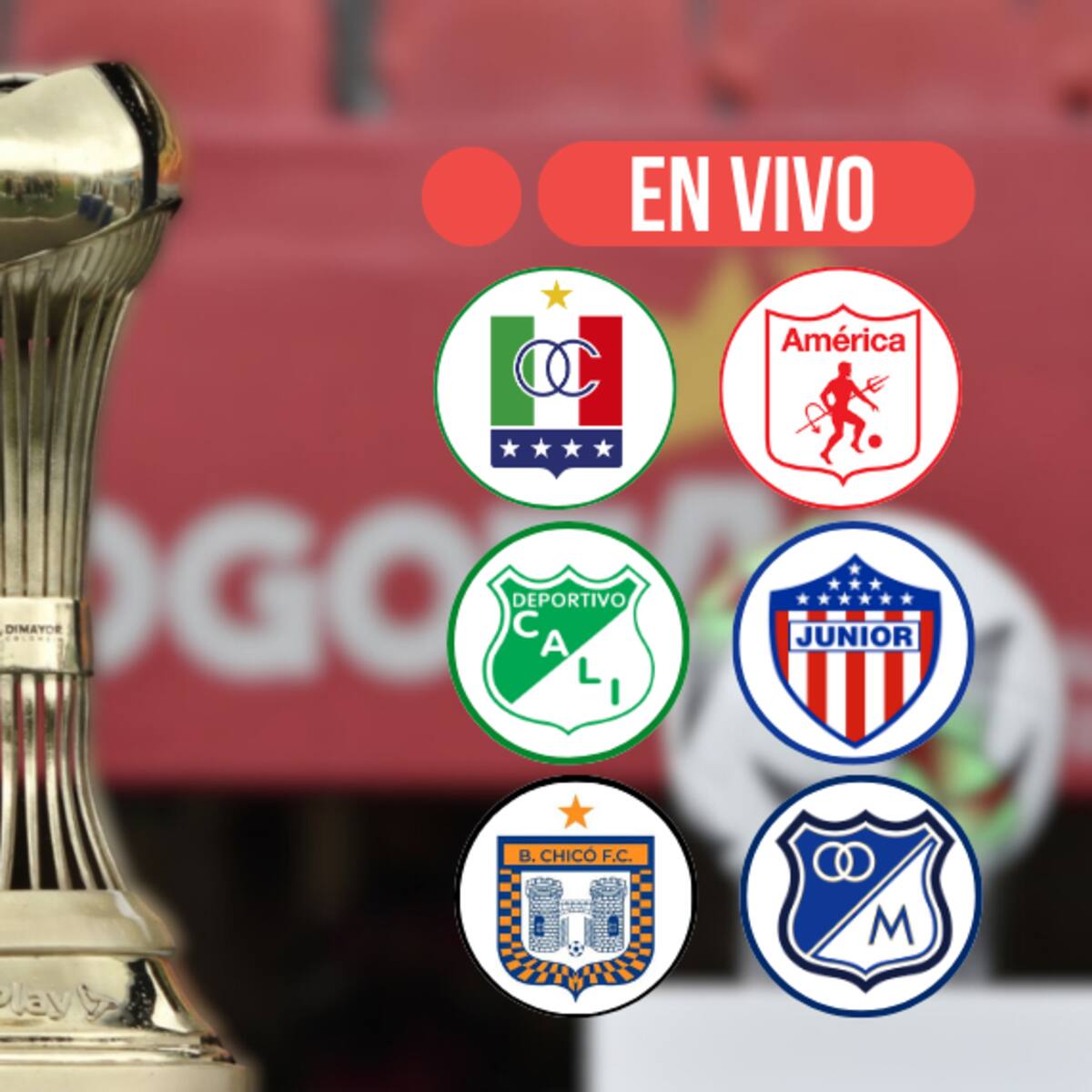 🔴EN VIVO🔴 Clasificación Liga Colombiana 2024-I: Millonarios, Junior, Once y DIM por cupo