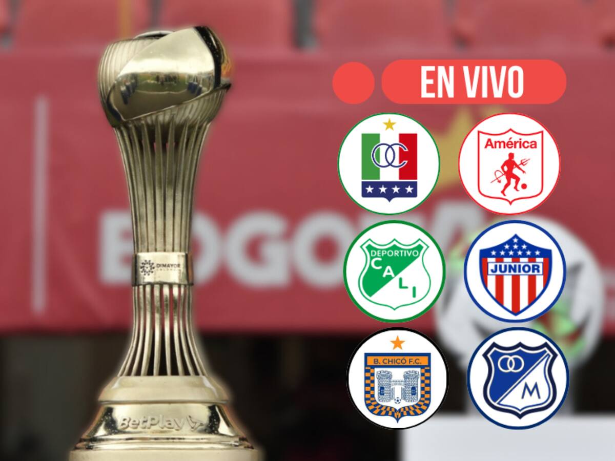🔴EN VIVO🔴 Clasificación Liga Colombiana 2024-I: Millonarios, Junior, Once y DIM por cupo