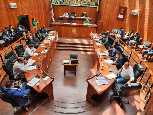 Mesa Departamental de Víctimas pide a la Asamblea de Boyacá aumentar recursos para proyectos de reparación integral