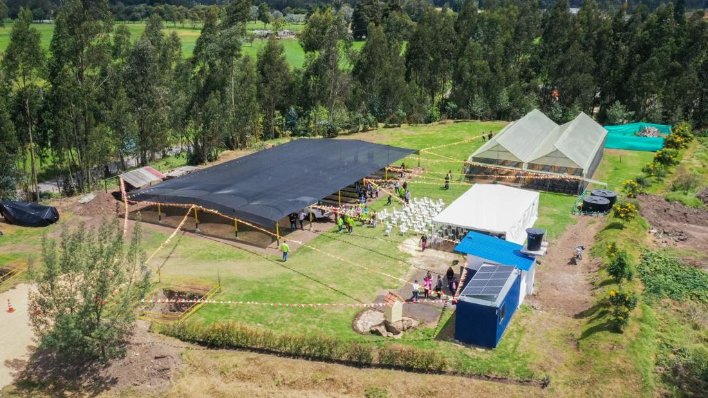 Vivero para 50 especies de árboles en Tenjo.