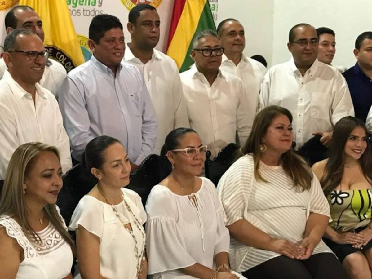 Antonio Quinto Guerra Varela presenta gabinete distrital de Cartagena