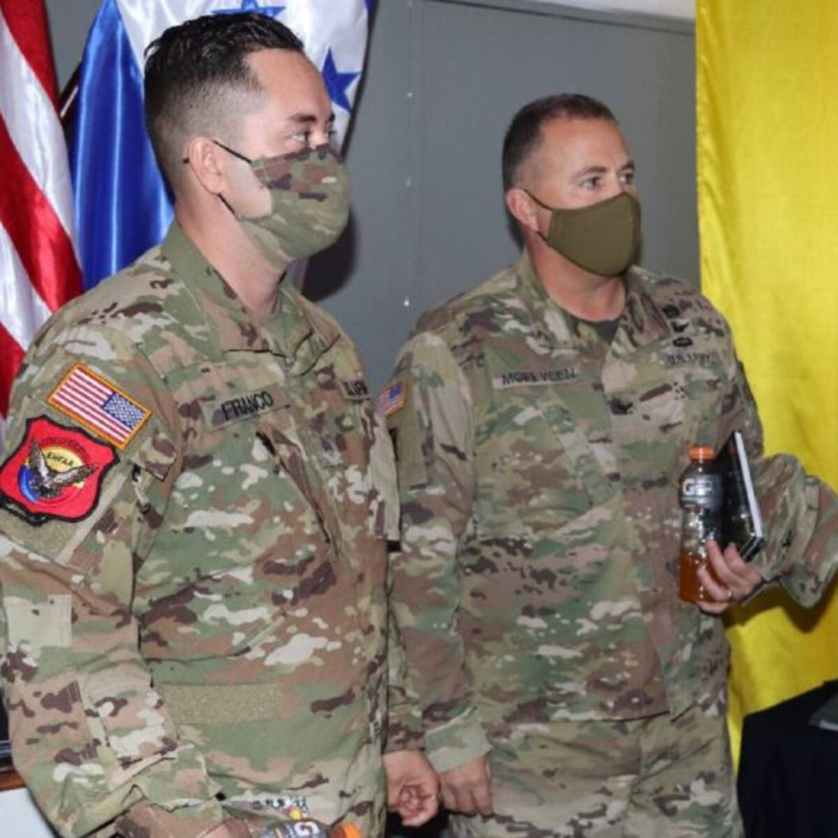 Comitiva del Ejército de Estados Unidos visitó base aérea de Melgar, Tolima