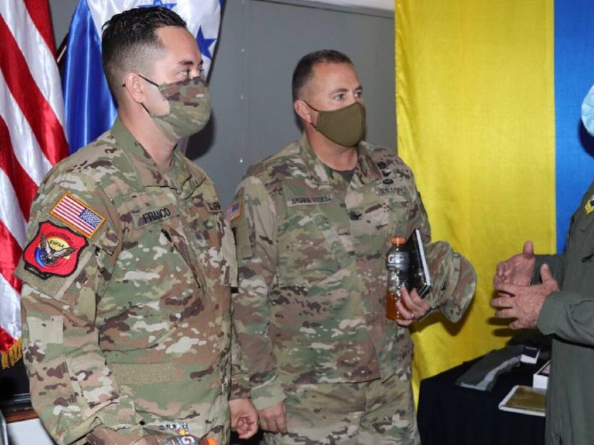 Comitiva del Ejército de Estados Unidos visitó base aérea de Melgar, Tolima