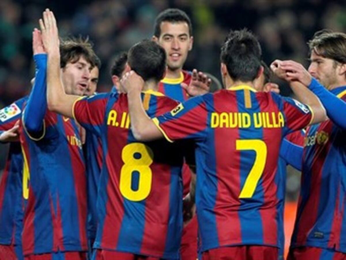 Barcelona completó 14 victorias consecutivas en la Liga