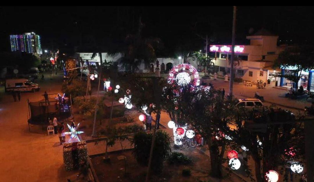 Alumbrado navideño en Arjona