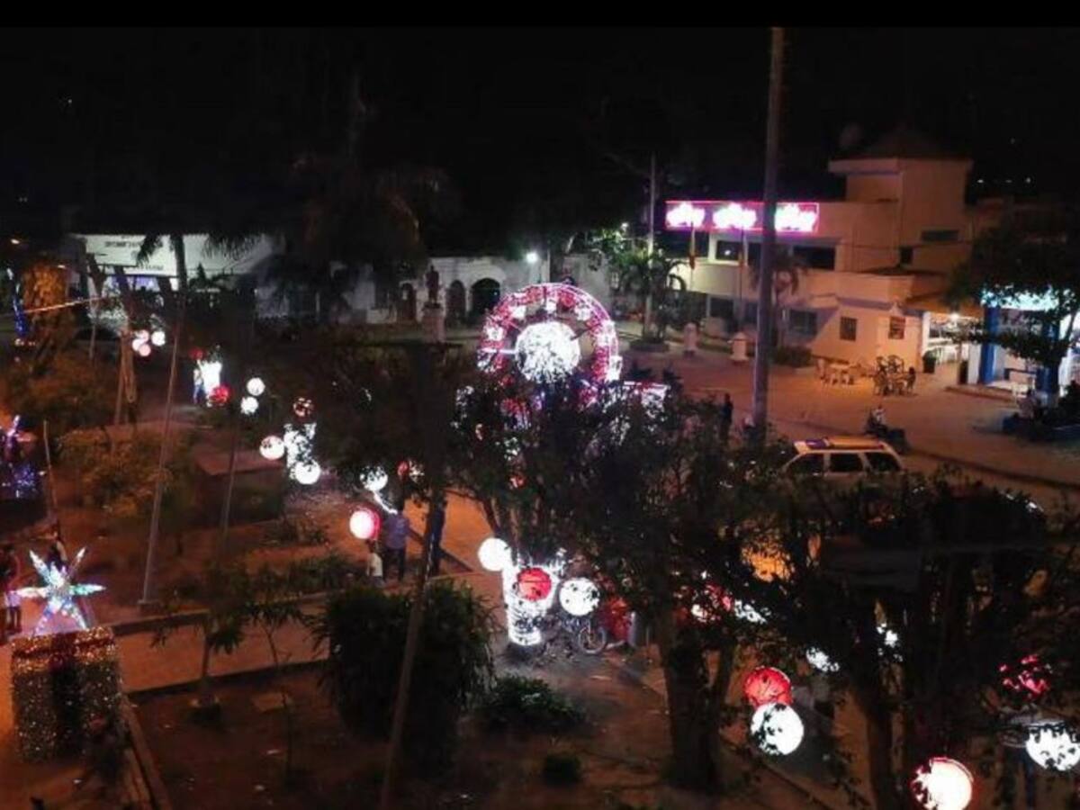 Arjona - Bolívar se viste de navidad con luces de última tecnología