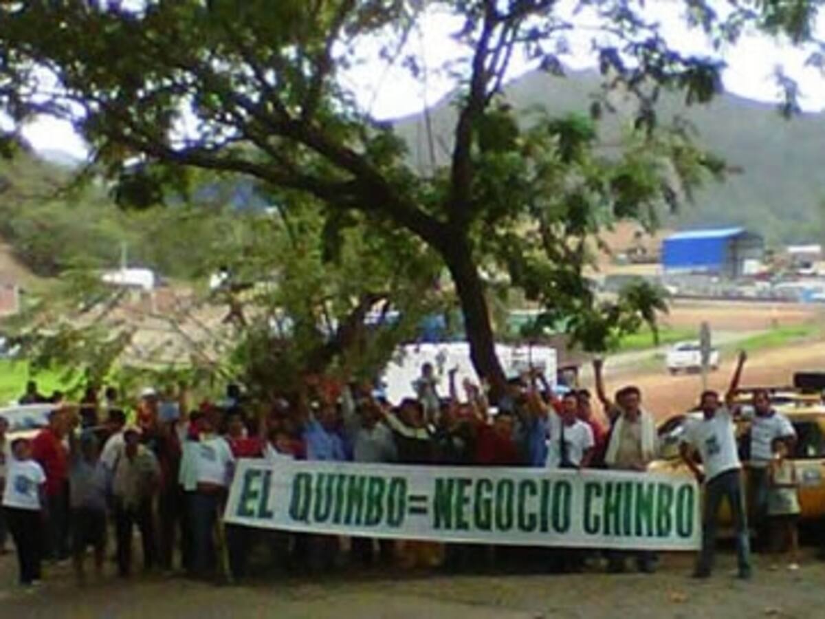 Asoquimbo, nominada al Premio Nacional de Derechos Humanos por su lucha contra El Quimbo