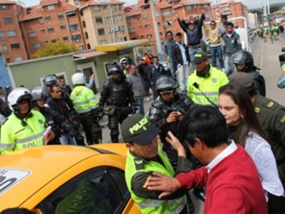 Tunja amanece sin servicio público de transporte