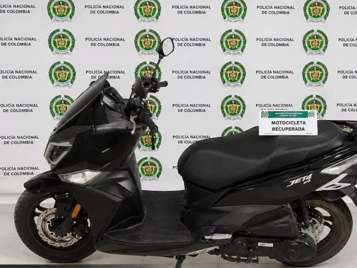 Recuperan en Magangué motocicleta hurtada en Cartagena y avaluada en $15 millones