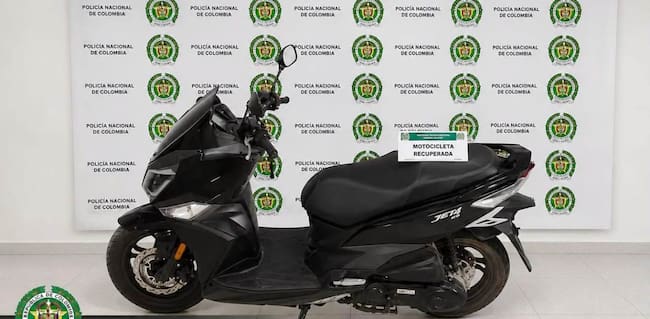 Recuperan en Magangué motocicleta hurtada en Cartagena y avaluada en $15 millones