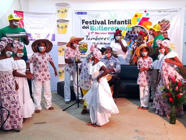 Festival Infantil Virtual del Bullerengue, Tambores de Paz en María La Baja