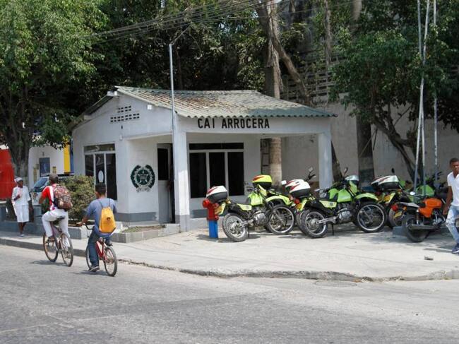 Colprensa- Capturas en el barrio Olaya