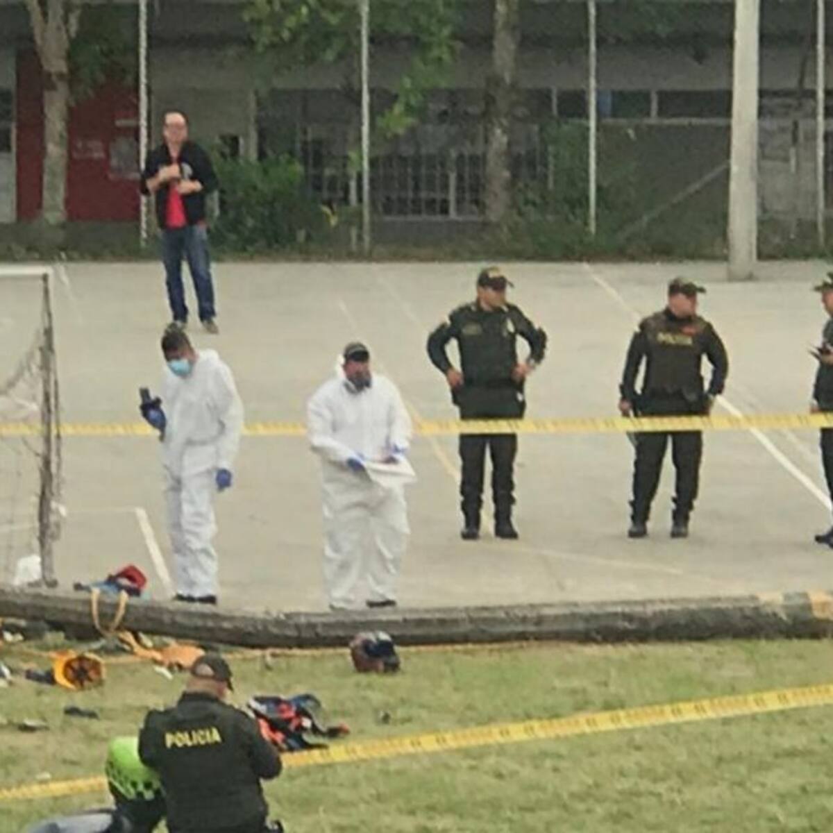 Un muerto y dos heridos dejó accidente en colegio de Armenia