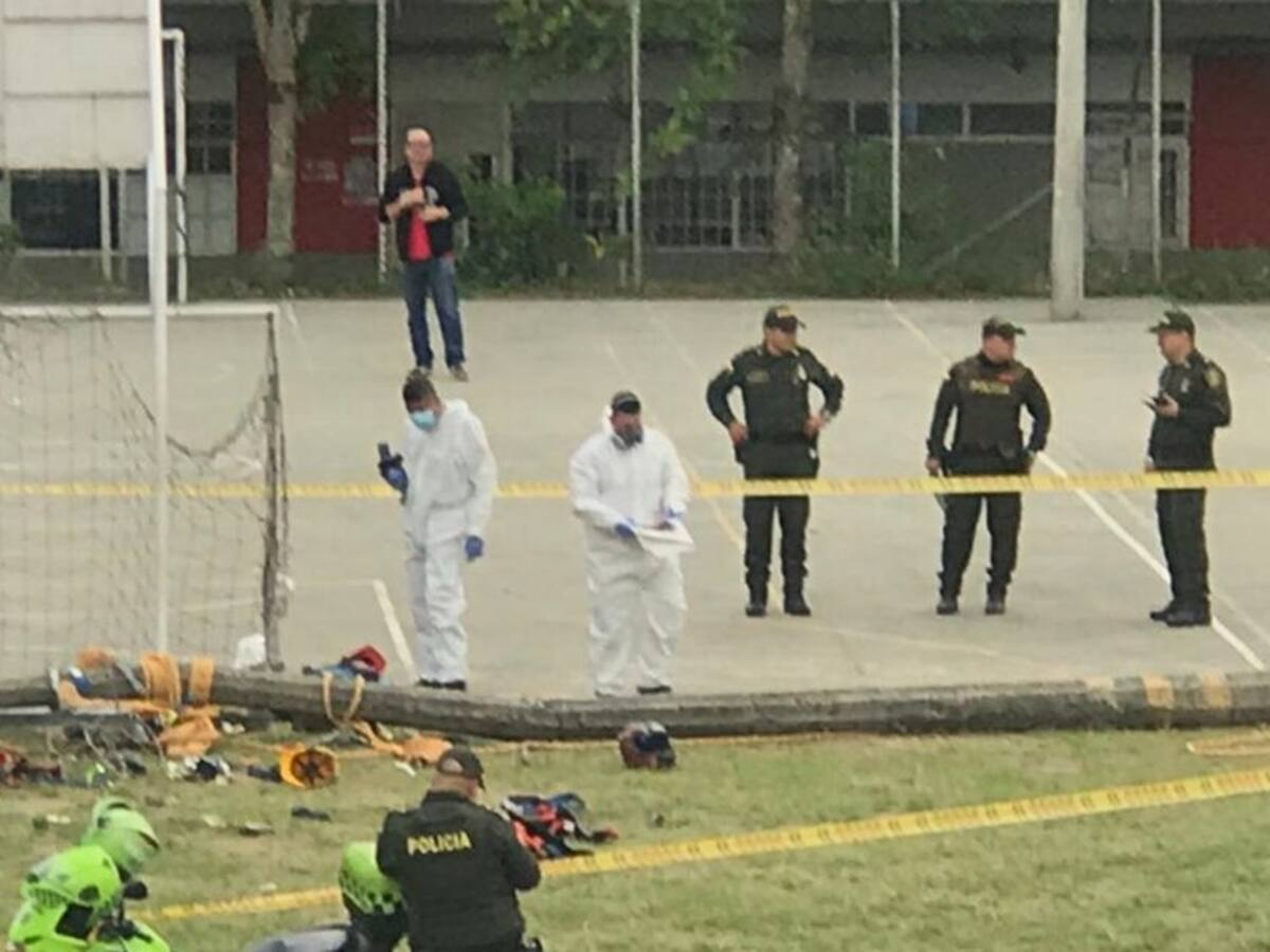 Un muerto y dos heridos dejó accidente en colegio de Armenia