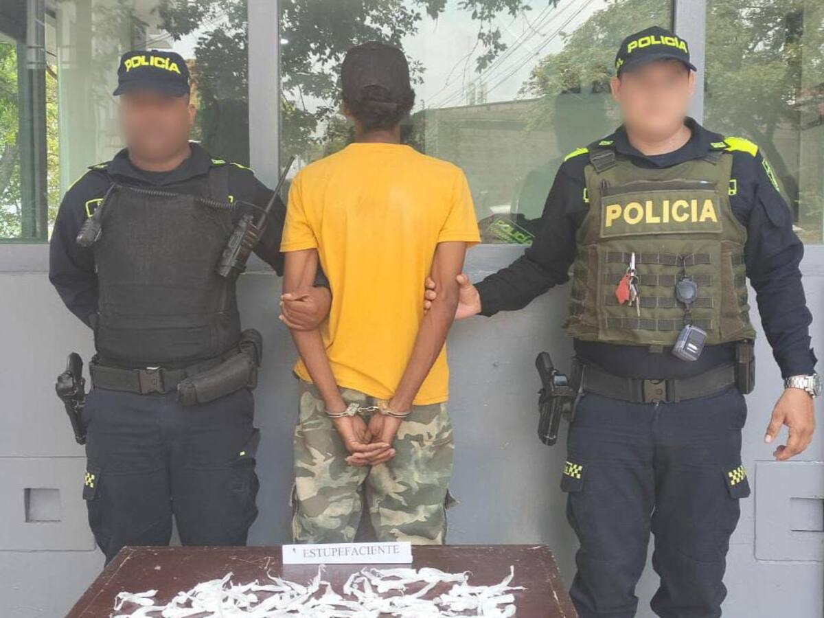 Cuatro capturados por presunto tráfico de drogas en Cartagena