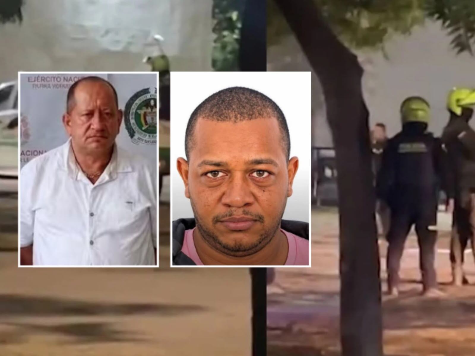 Alias 'Mongolo' y 'El Guajiro' fugados que el presidente ordenó priorizar su recaptura. Foto: Ejercito / Policía