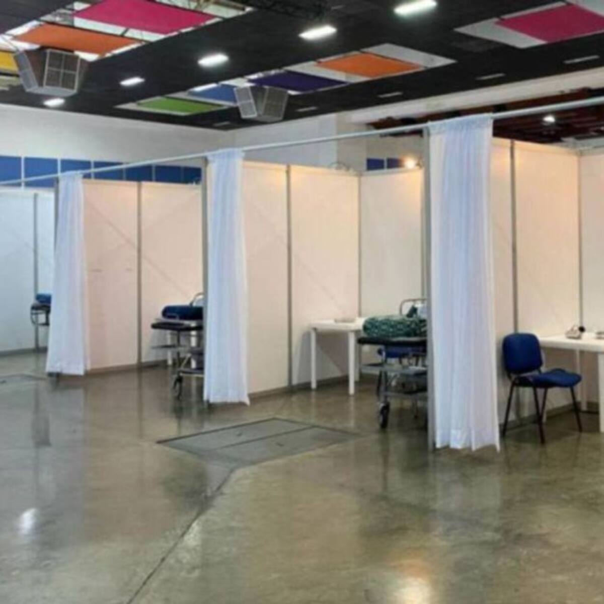 Desmontarán centro médico que había sido instalado en Expofuturo Pereira