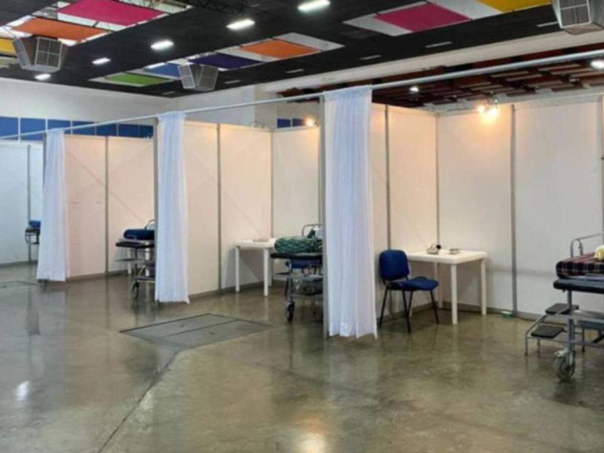 Desmontarán centro médico que había sido instalado en Expofuturo Pereira
