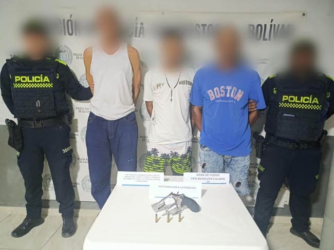 Capturados tres hombres que pretendían apoderarse a la fuerza de una finca en Bolívar