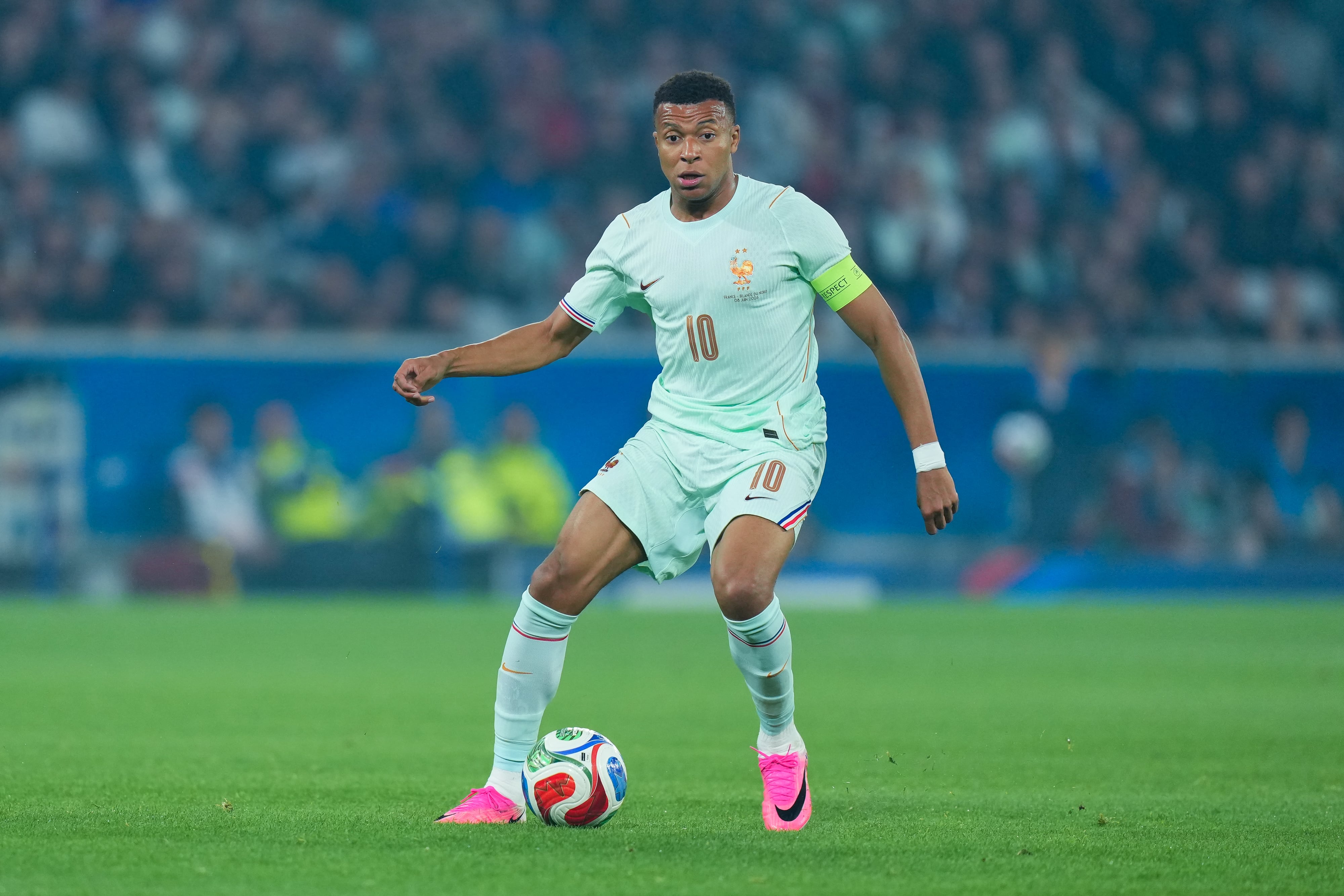 Kylian Mbappe, jugador de la Selección de Francia. Foto: Getty Images.