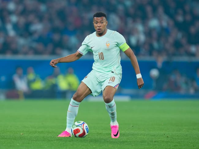 Kylian Mbappe, jugador de la Selección de Francia. Foto: Getty Images.