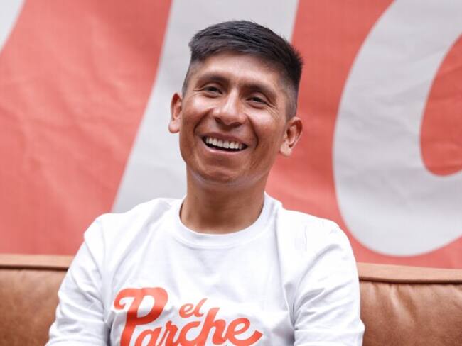 Nairo Quintana en la inauguruación de El Parche de Nairo / Colprensa.