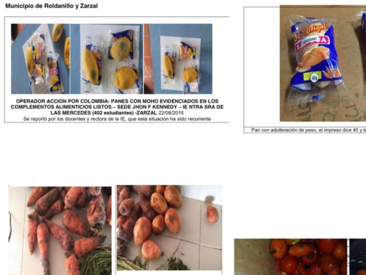 Desastrosa entrega de alimentos escolares en el Valle