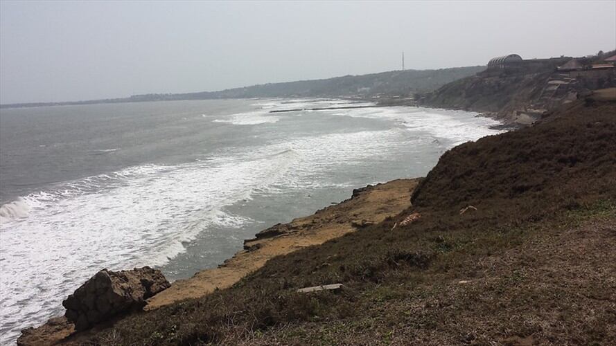 Alerta naranja por viento y oleaje en el mar Caribe. Foto: Colprensa