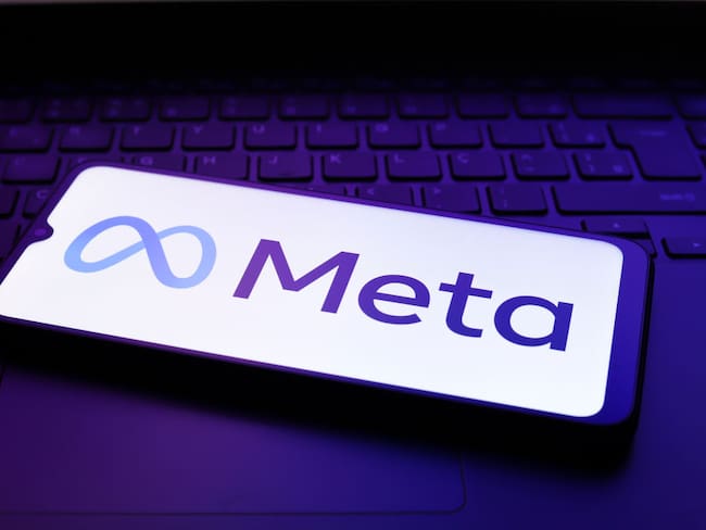 Logo de Meta. I Foto: Jaque Silva/NurPhoto via Getty Images.