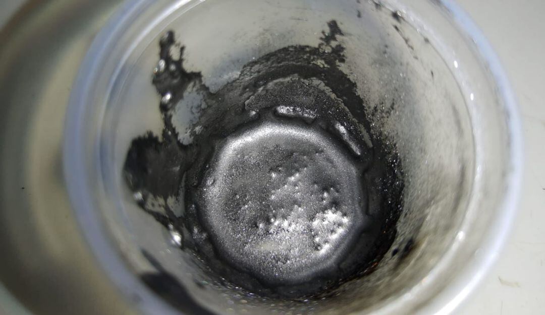 Electrolito basado en nanopartículas de plata