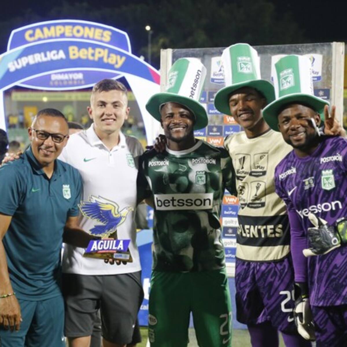 Harlen Castillo y una dedicatoria especial tras el título de la Superliga con Nacional