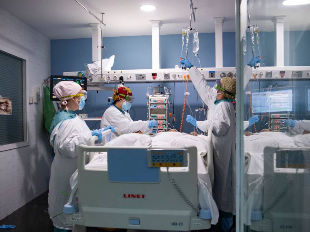 El 87,8% de las UCI en Colombia están ocupadas por pacientes no COVID