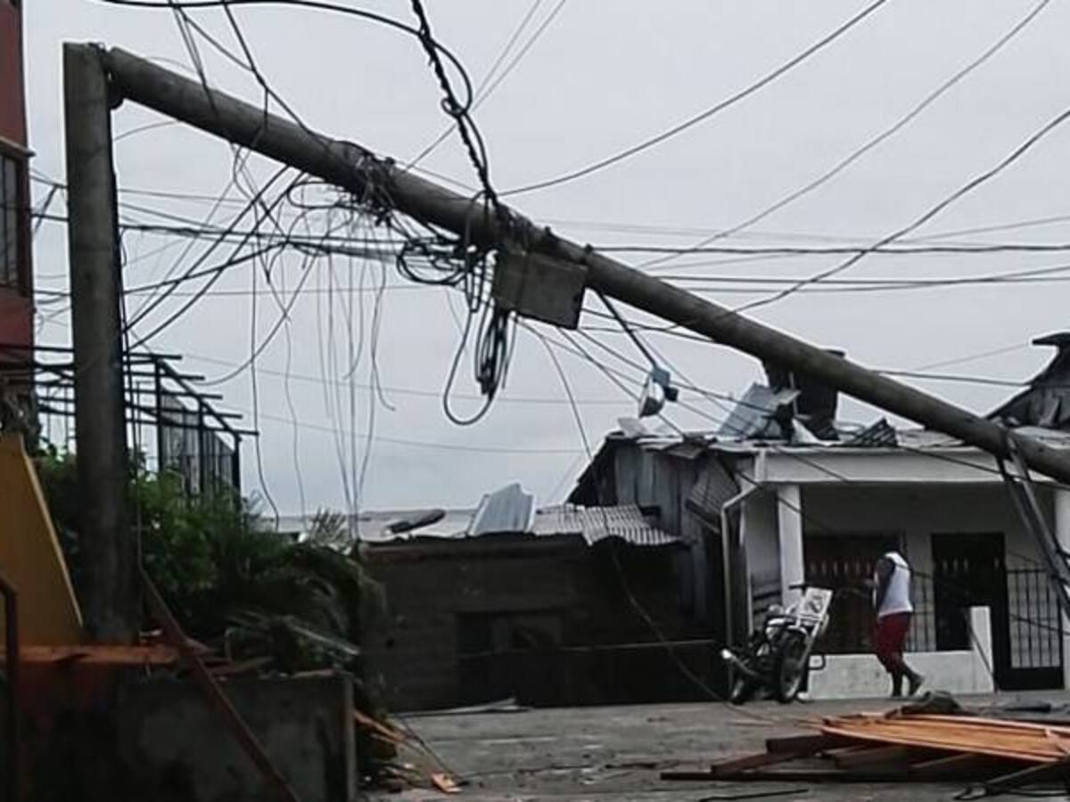 Prosperidad Social y Unidad Nacional de Gestión del Riesgo atenderán a población afectada por el vendaval