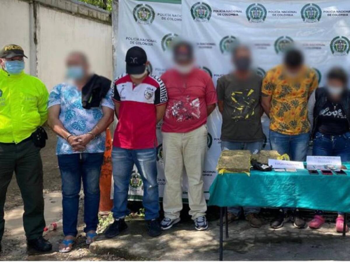 Mayores expendedores de drogas fueron capturados en La Dorada, Caldas