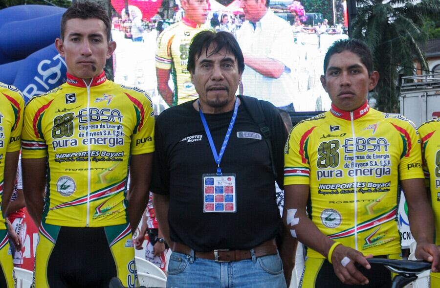 En los último años, Rafael Antonio Niño Munévar fue el técnico del equipo EBSA Boyacá de ciclismo. (Colprensa - Mauricio Alvarado)
