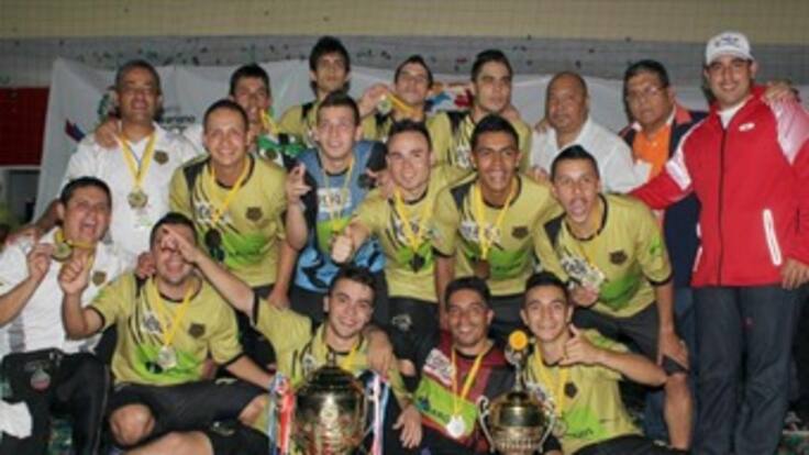 Talento Dorado de Itagüí consiguió para Colombia la Copa Merconorte de Fútbol Sala