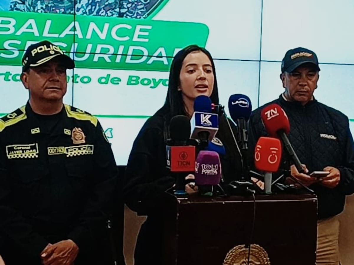 Boyacá reduce delitos de alto impacto, pero homicidios aumentan 50% en lo corrido del año