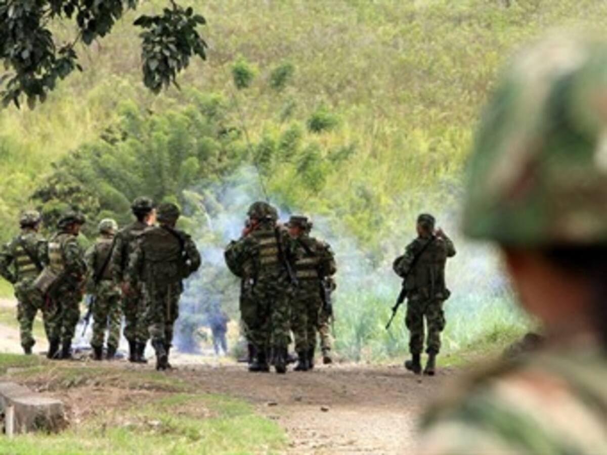 Cinco guerrilleros y dos soldados muertos por combates en Caquetá