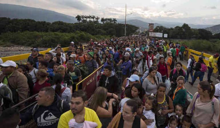 Éxodo de venezolanos 