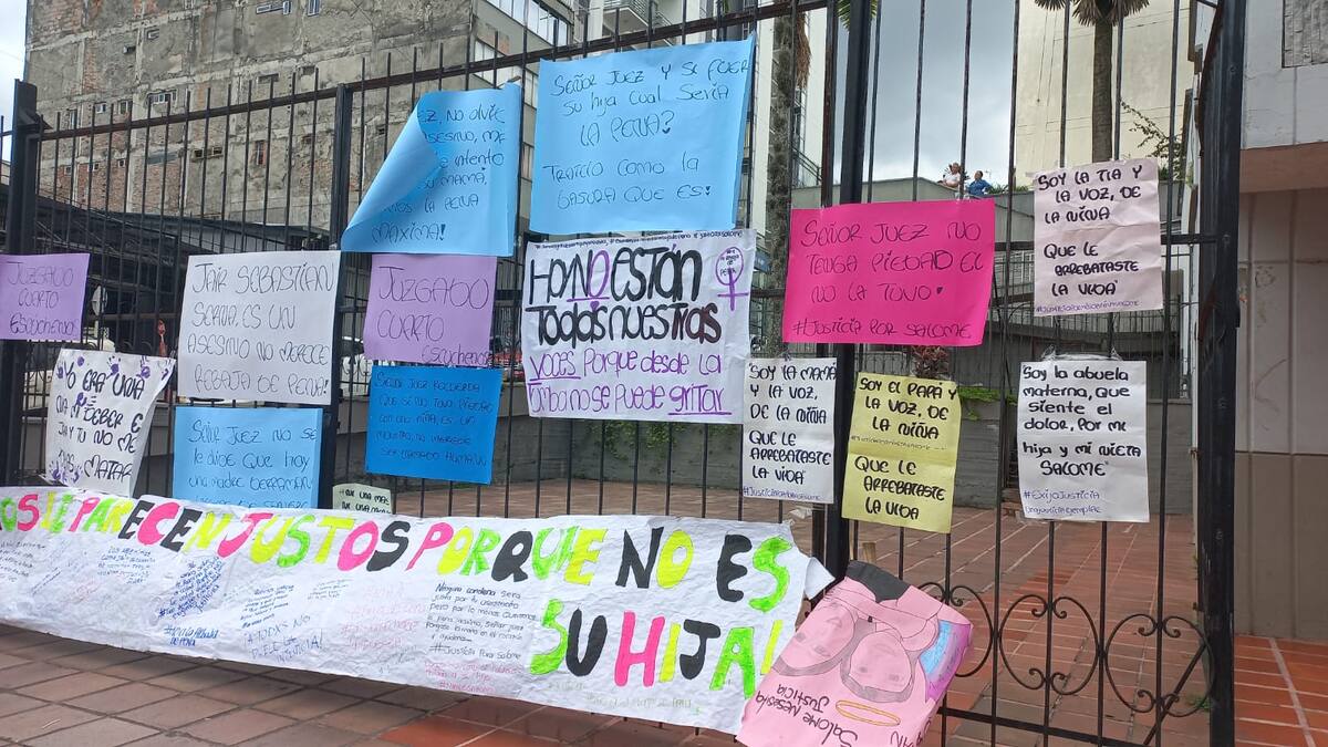 Andrea Estefania Arias, madre menor asesinada